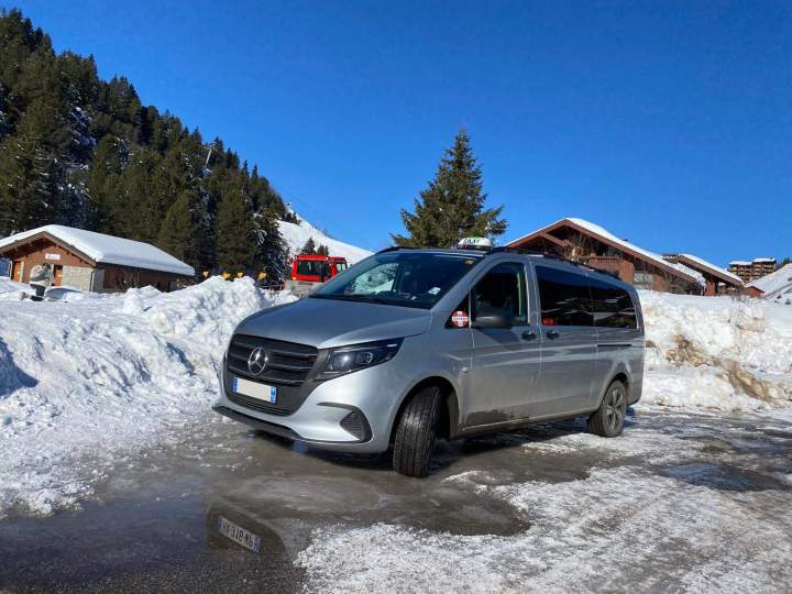 Transport vers les stations de ski Méribel