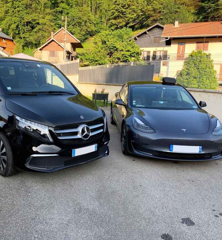 Véhicules VTC haut de gamme Moutiers